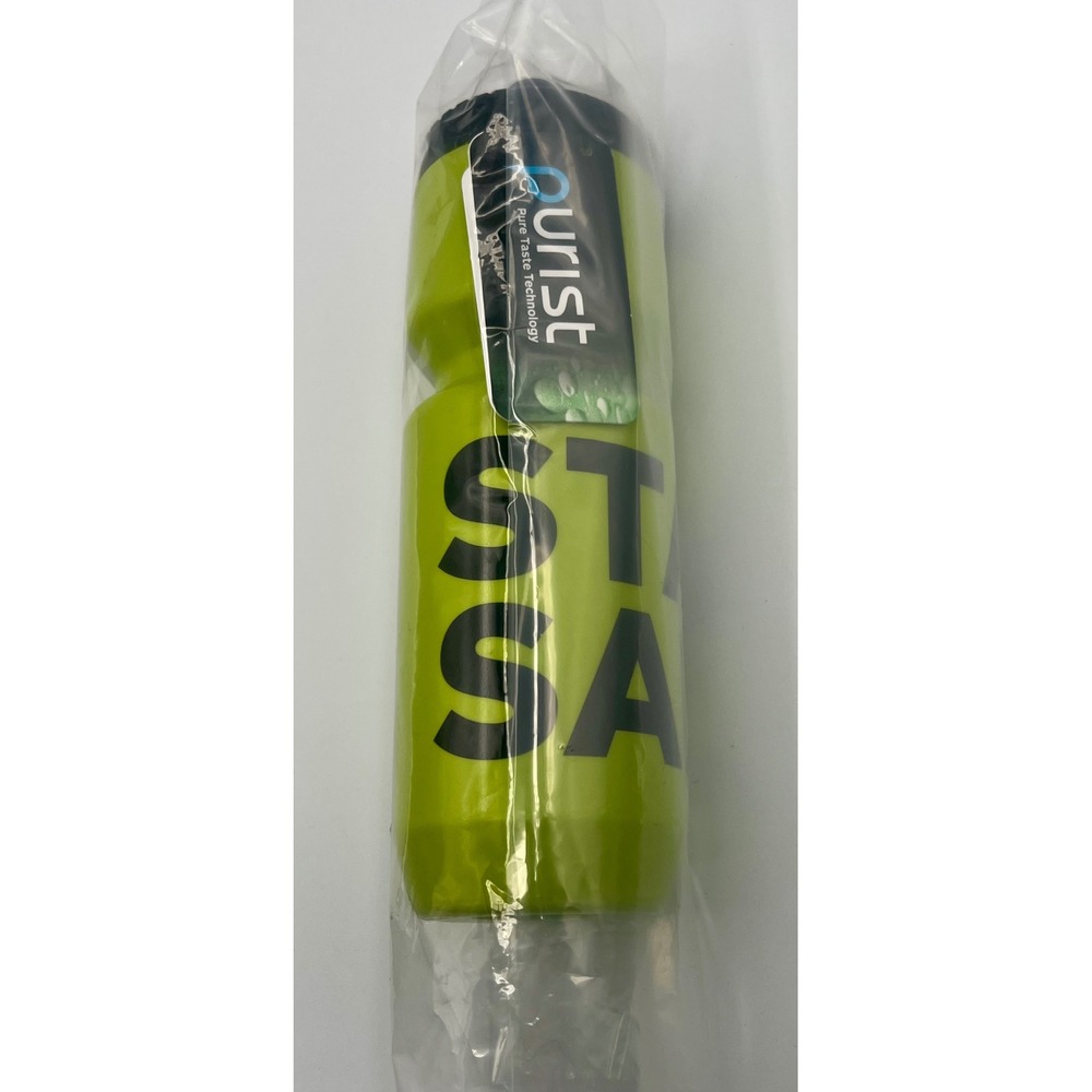 LMNT Stay Salty‎ 26 oz Water Bottle Lime Green MoFlo Cap NEW